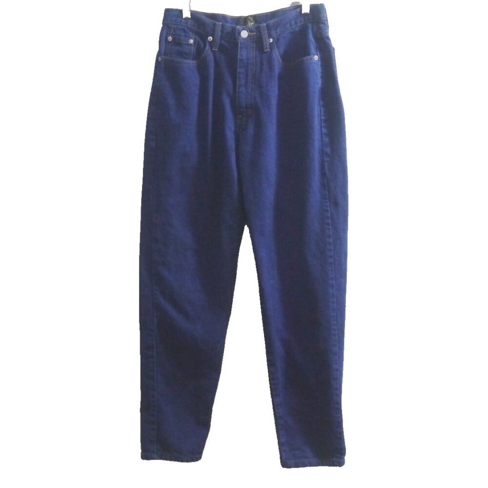 SASSON high rise straight leg blue jeans Women's 29" Waist, 29" Inseam
